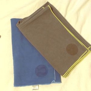 Two Lululemon Yoga Mat Towels